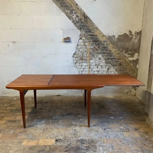 Teak dining table by Johannes Andersen 1960s image