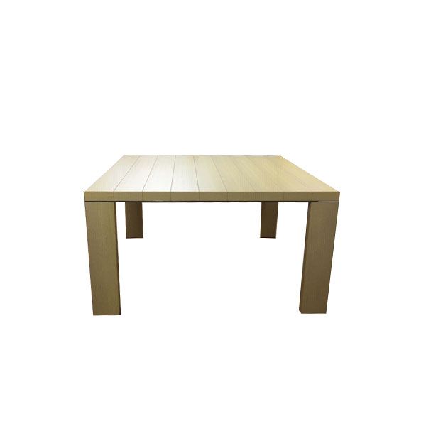 Tavolo quadrato Fratino in legno rovere sbiancato, Zanotta image