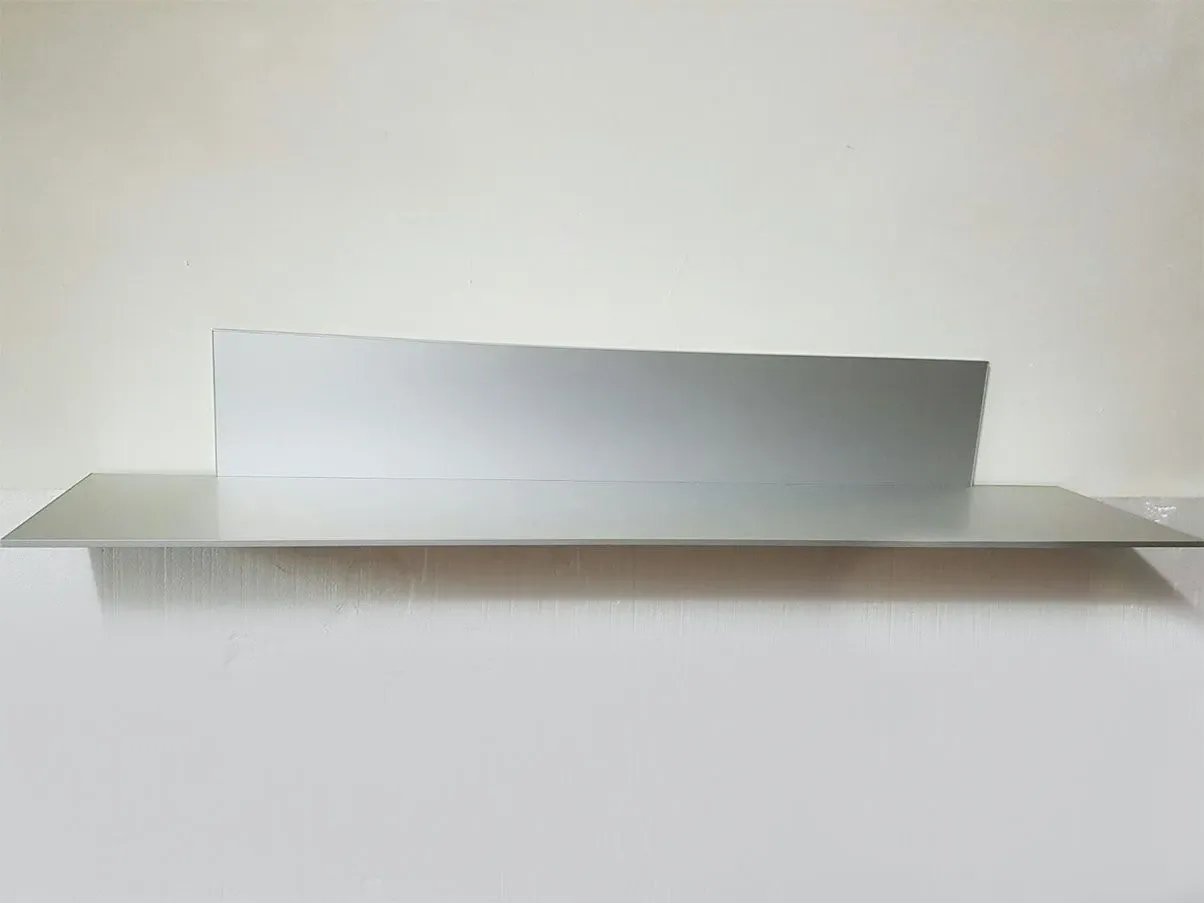 Wandregal Blade aus Aluminium (silber), Bonaldo