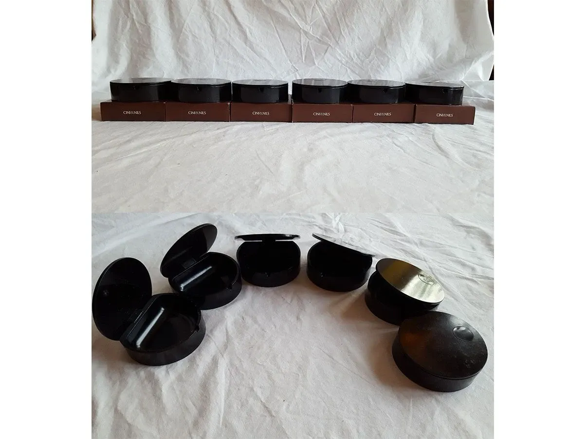 Vintage table ashtray Chiudicenere (black), Cini&Nils 3
