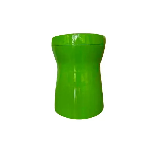 Roto throwaway paper bin in polyethylene (green), Agape image