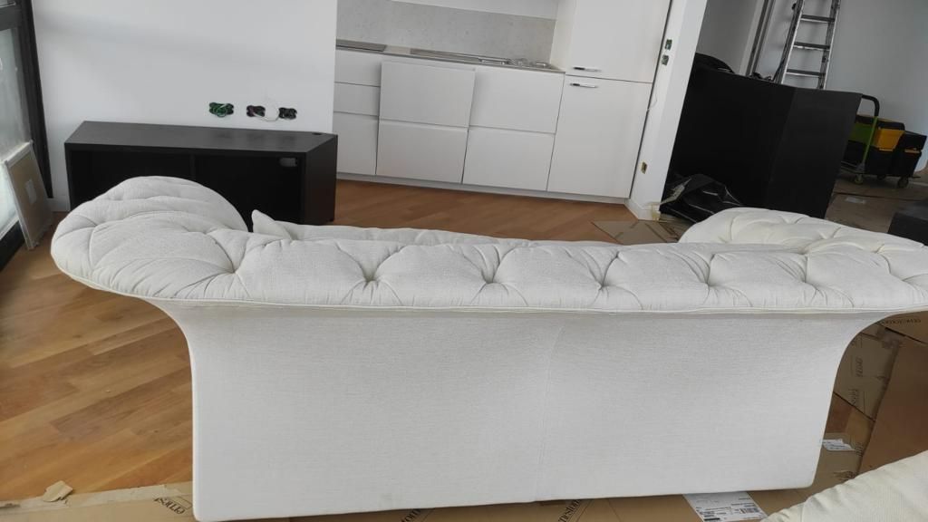 Bohemian 2-Seater Sofa in Grey by Patricia Urquiola Front