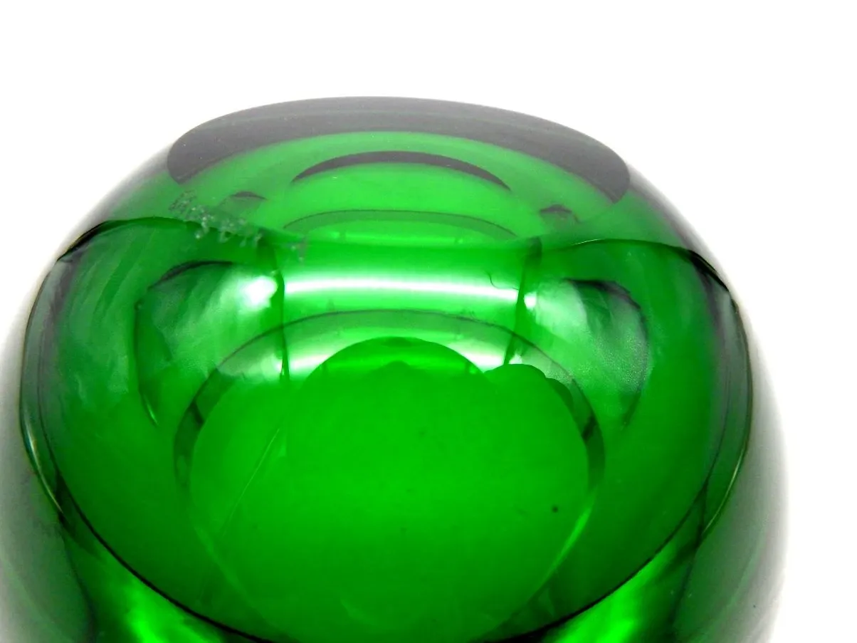 Posacenere in vetro verde, Carlo Nason 2