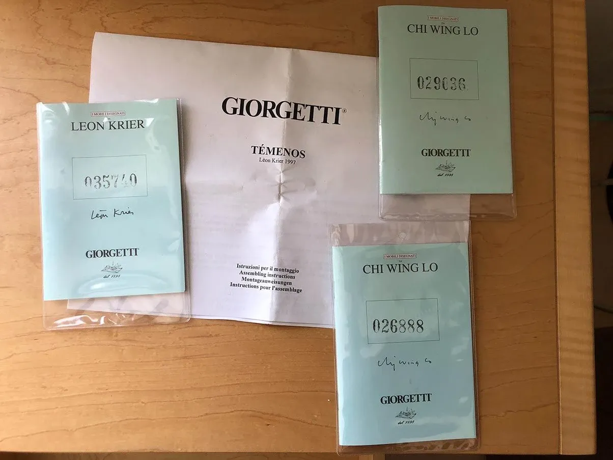 Temenos double bed with 2 bedside tables, Giorgetti 12