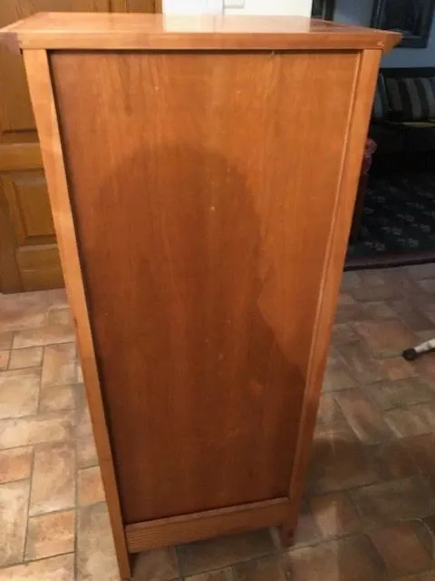 Vintage shutter cabinet, 4