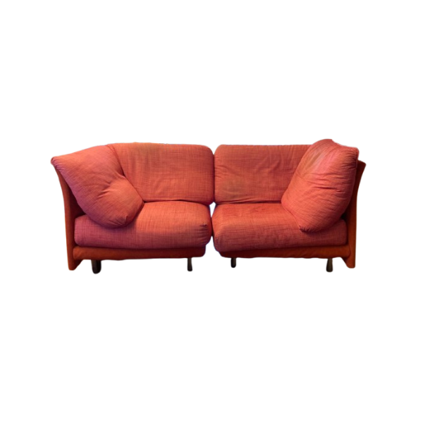 Modular 2-seater sofa in fabric (90s), Molteni&c image