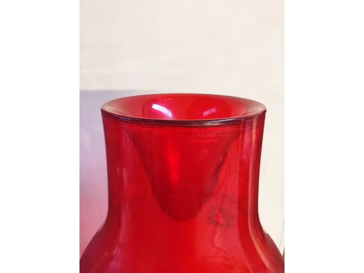 Misses Flower Power red vase, Kartell 1