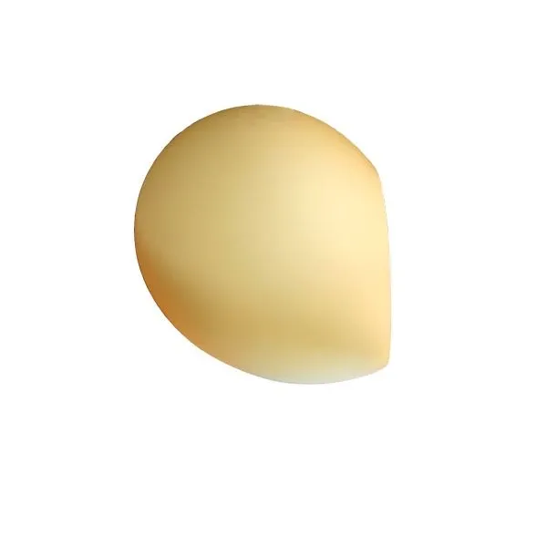 Lampada da parete Golf P1 in vetro satinato (giallo), Leucos 3
