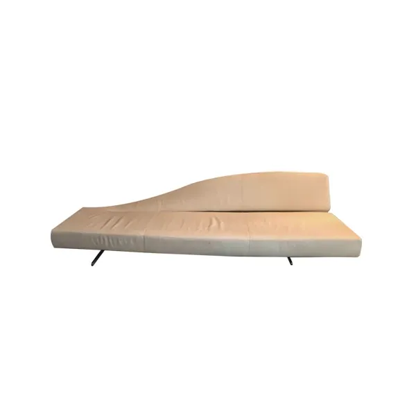 Aspen sofa by Jean Marie Massaud leather (white), Cassina 2