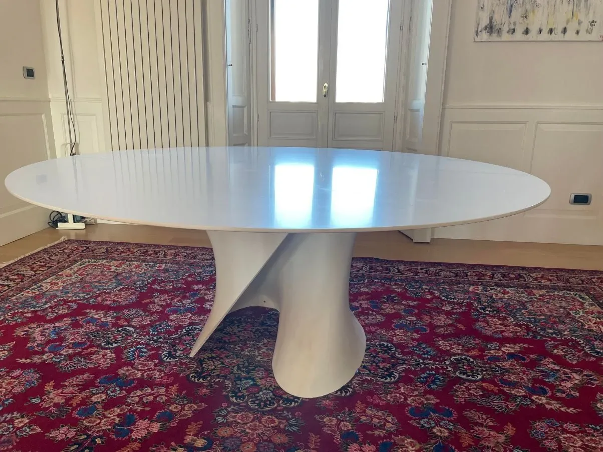 Tavolo rotondo S Table bianco 5