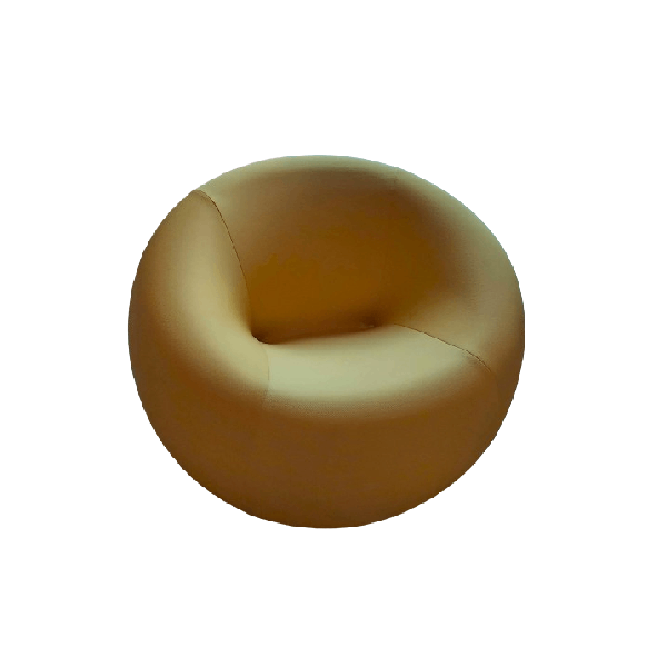 UP1 2000 yellow armchair by Gaetano Pesce, B&B Italia image