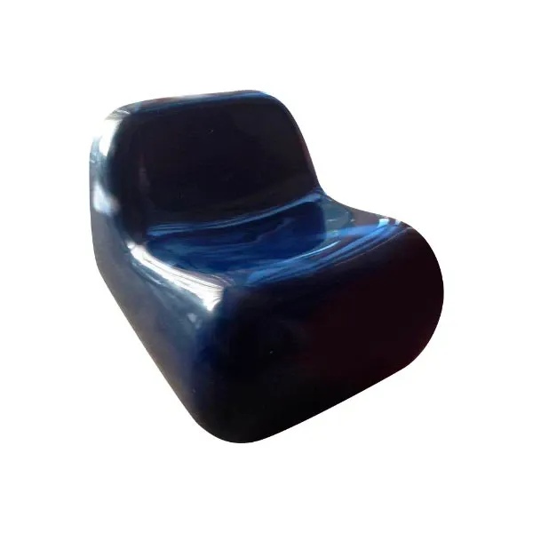 Jumbo armchair in fiberglass (blue), Saporiti Italia image