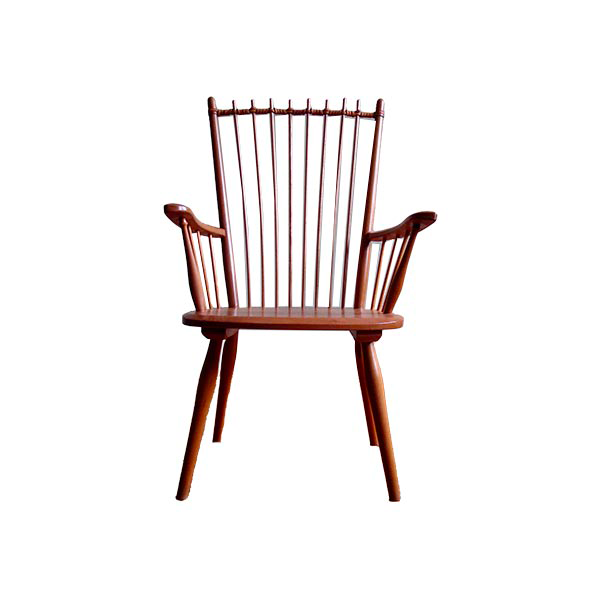 Vintage wooden armchair (1950s), Hermann Fleiner image