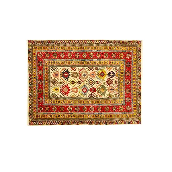 Isparta rectangular rug in wool and cotton, Eden Carpets image