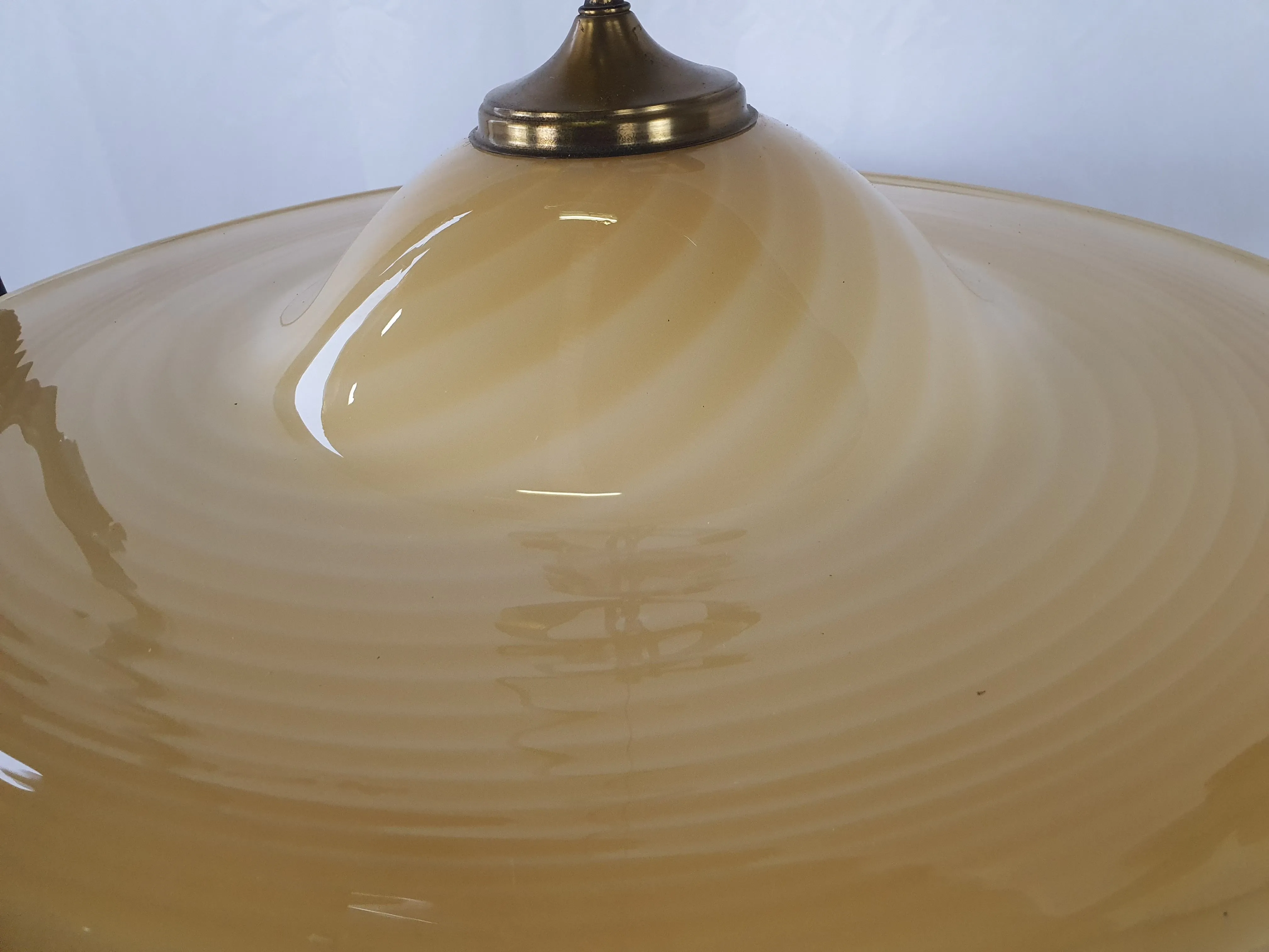 Lampada a sospensione in vetro di Murano (anni'70), 3