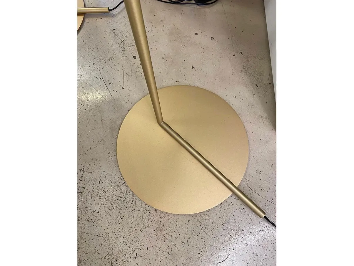 Lampada da terra IC Lights Floor 2 ottone con dimmer, Flos 1