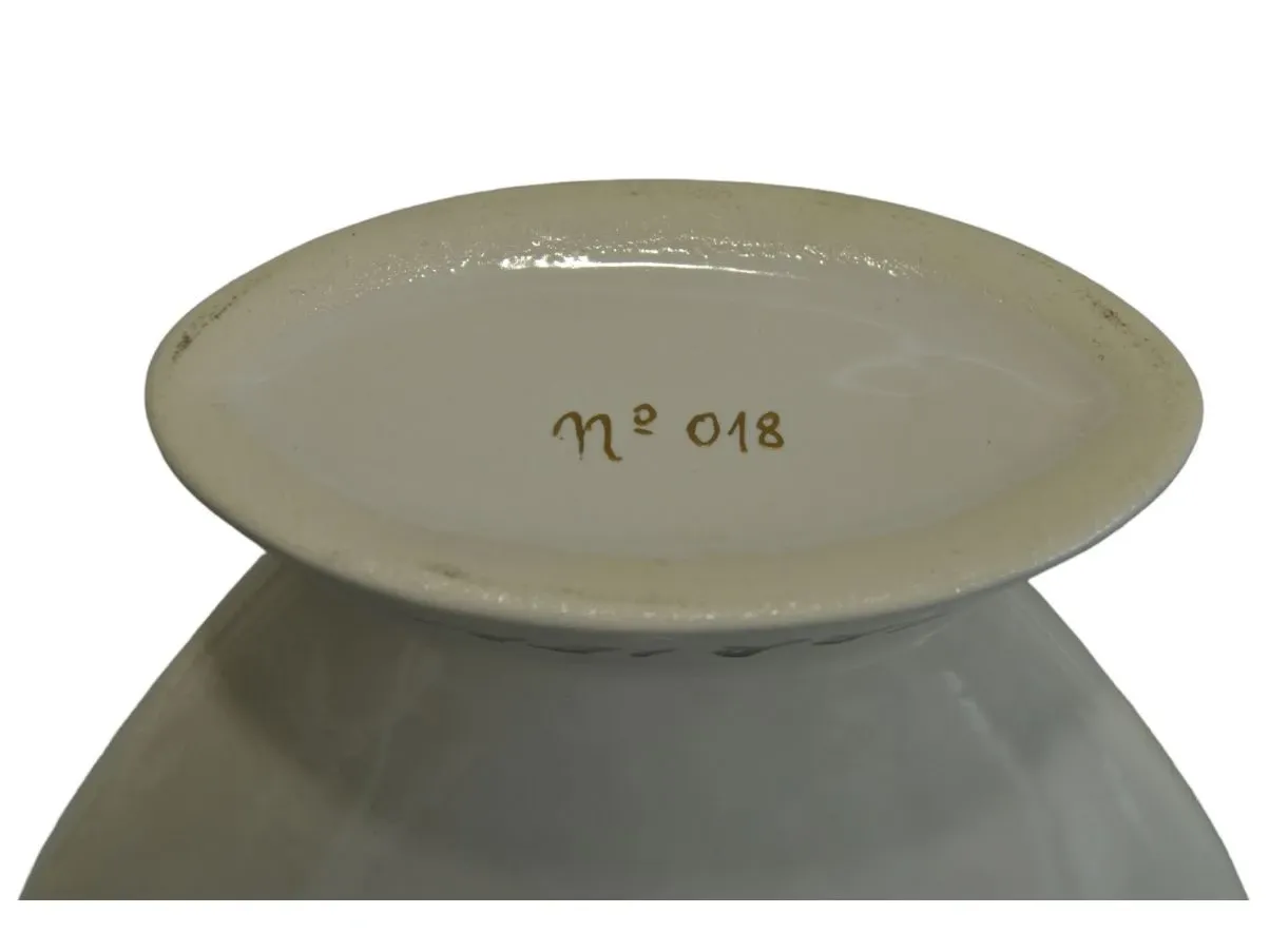 Vaso in ceramica di Alessandro Guerriero vintage, 8