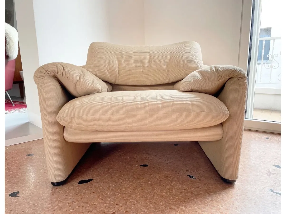 Poltrona Maralunga vintage (anni'80), Cassina 2