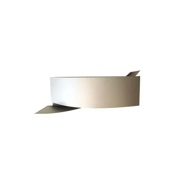 Kiasma wall lamp painted metal (grey), FontanaArte image