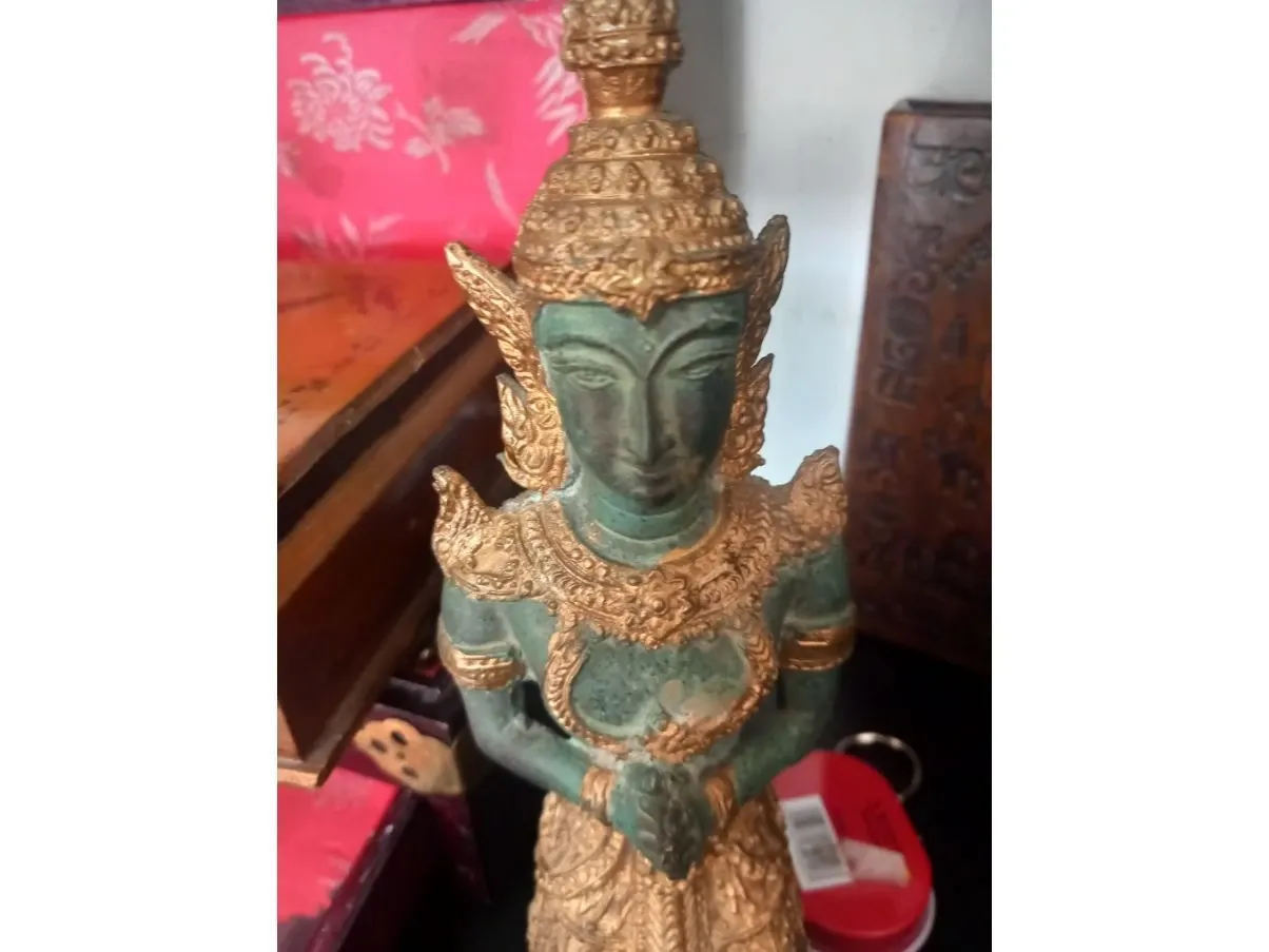 Vintage Tempelwächter Statue 2