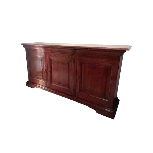 Credenza vintage in legno con cassetti e ante, Faber image