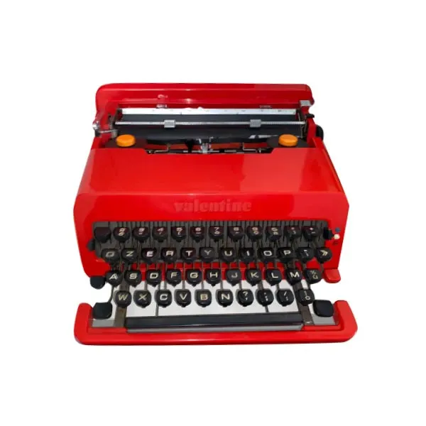 Vintage Valentine typewriter (red), Olivetti image