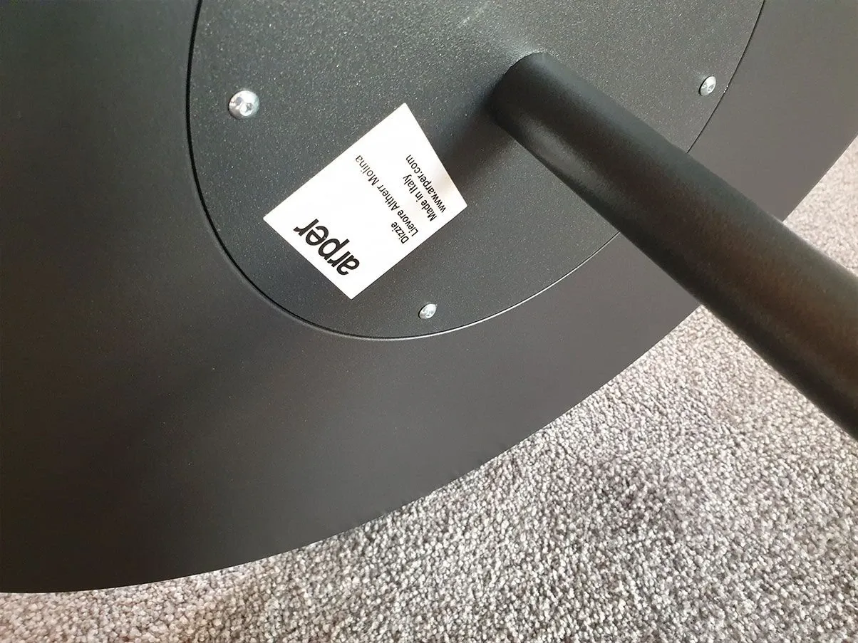 Tavolino ovale Dizzie in legno rovere MDF (nero), Arper 5