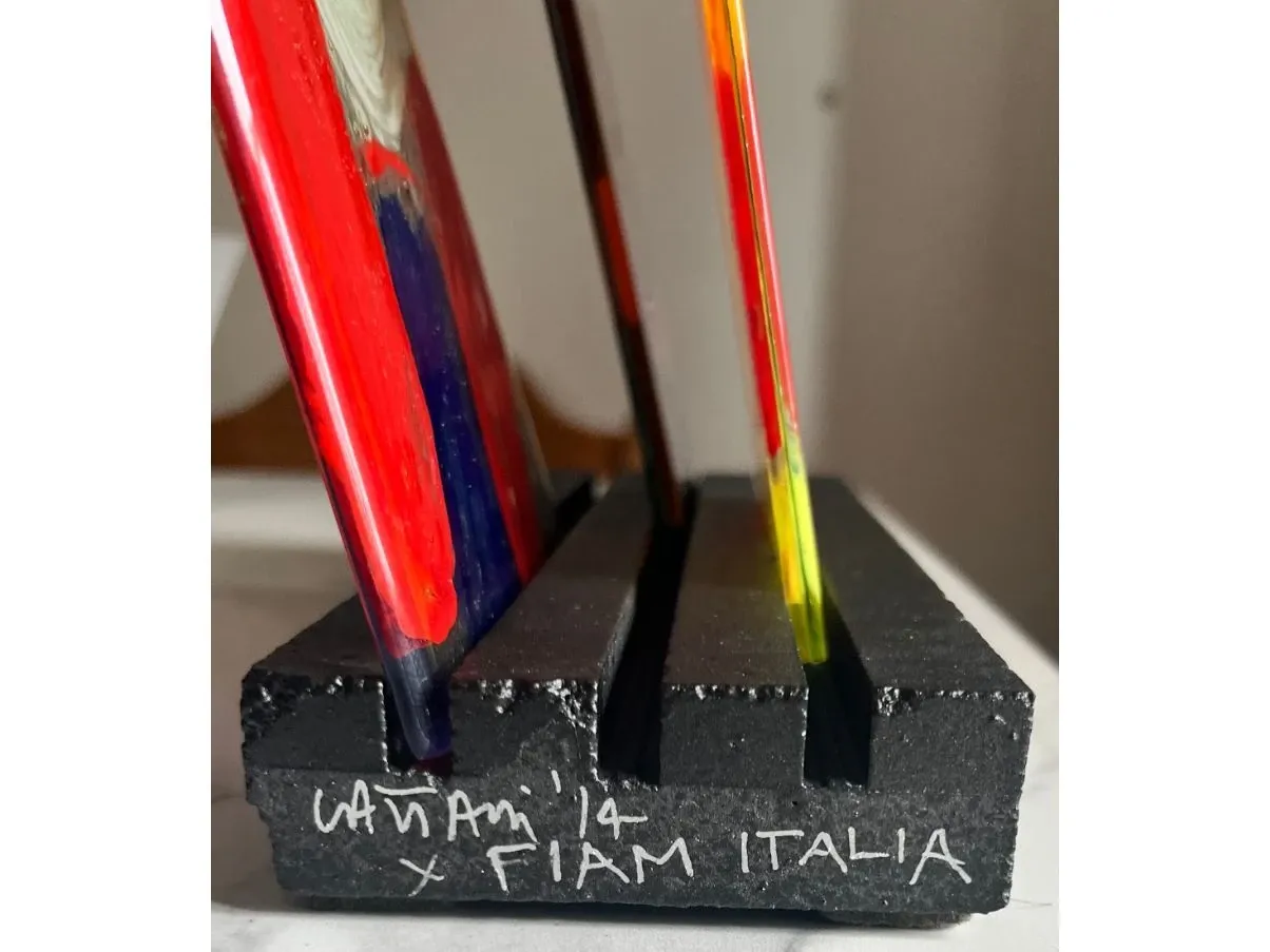 Scultura in vetro di Silvio Cattani, FIAM 1