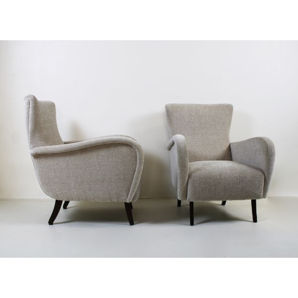 Pair of Vintage armchairs 1950s image