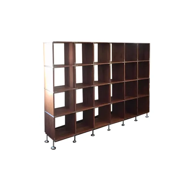 Endless Shelf modular bookcase in wood, Porro image