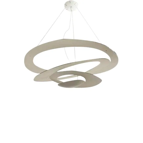 Pirce suspension lamp in aluminum (LED), Artemide image