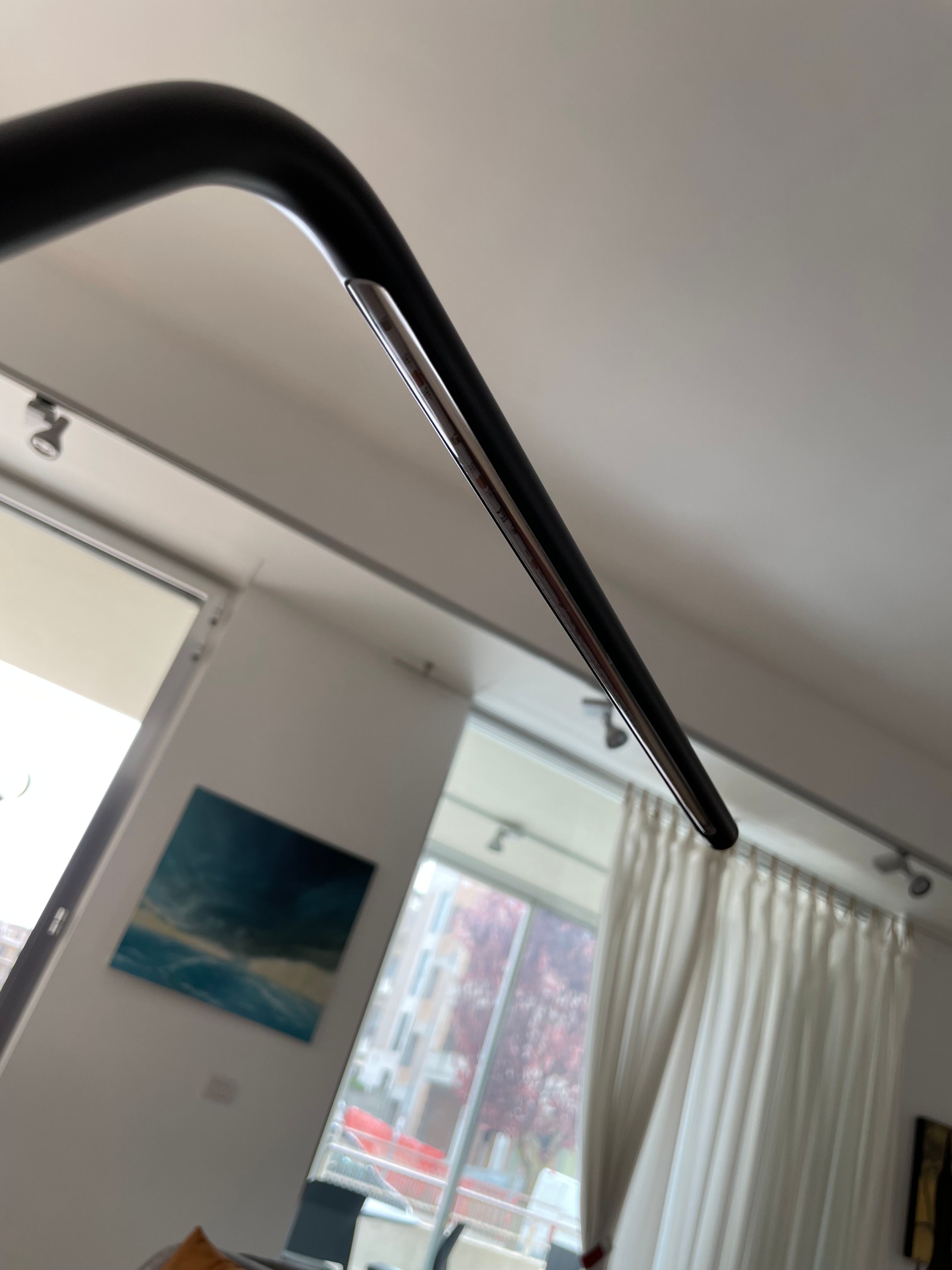 Lia Brushed Brass Desk Lamp by Todd Bracher Details