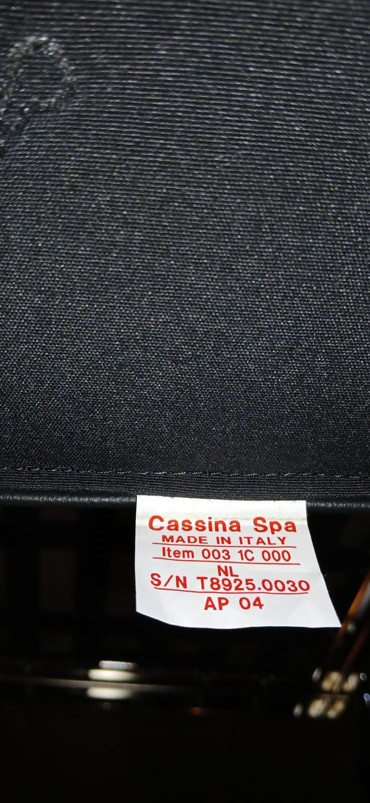 Divano 2 posti LC3 rivestito in pelle (nera) Defects