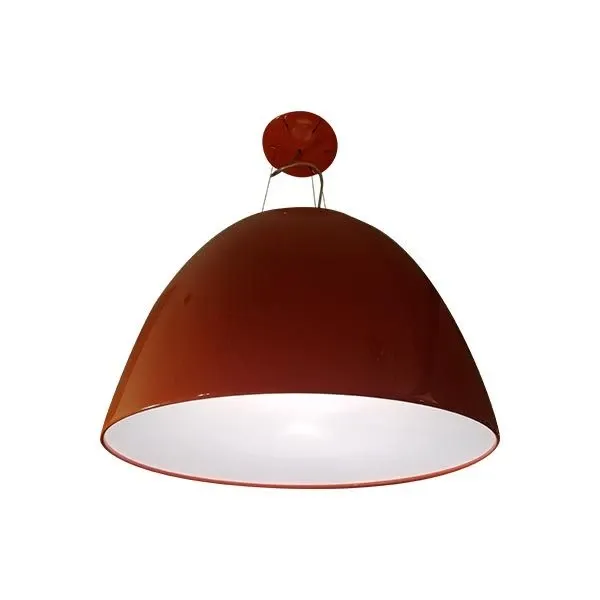 Nur Gloss orange pendant lamp, Artemide image