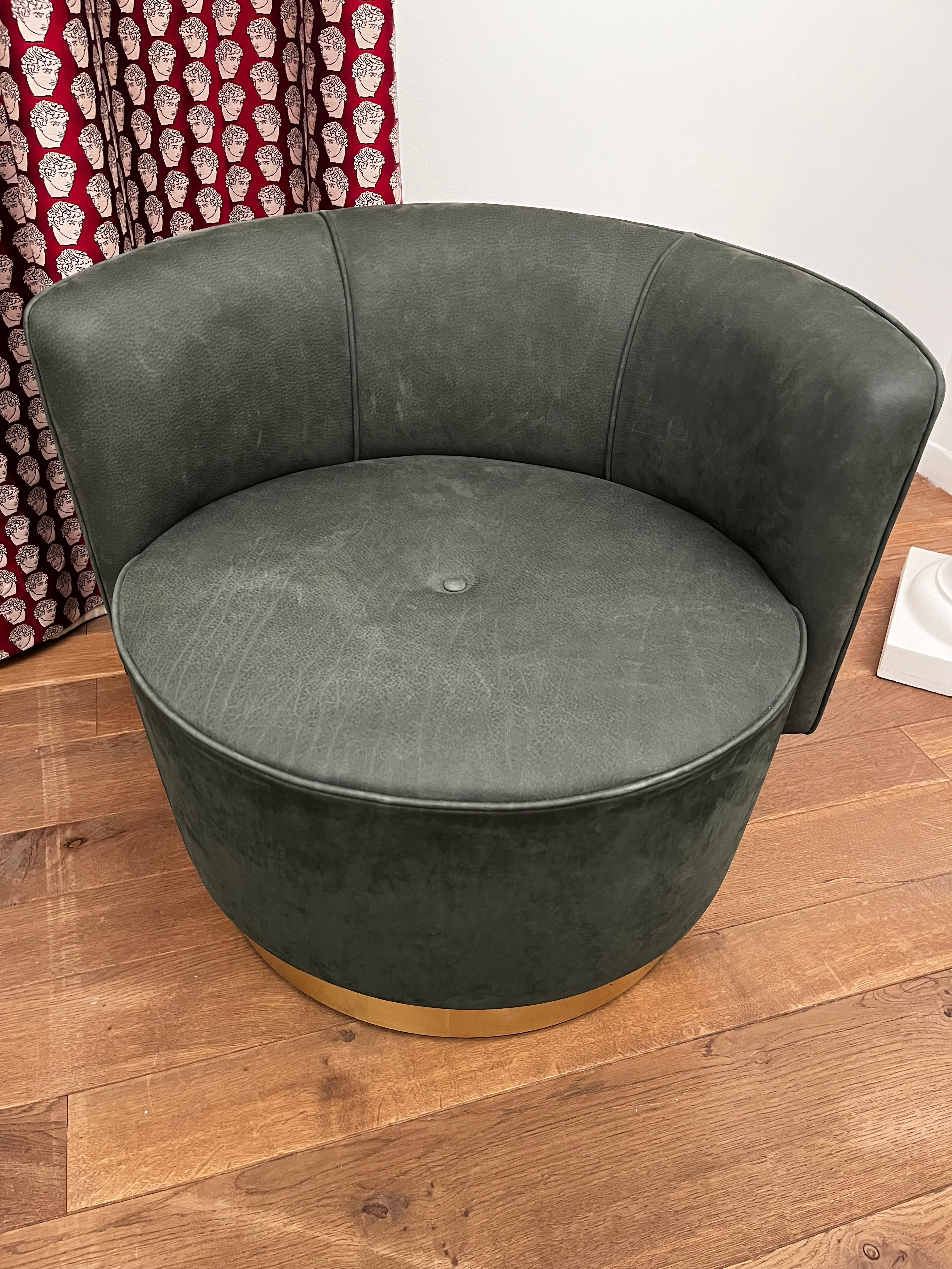 "Anais fauteuil smaragdgroen van Draga&Aurel" Main