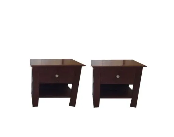Set 2 1960s nightstands, Bernini 