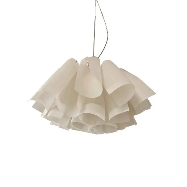 Tutu chandelier in Japanese paper (white), Panzeri image