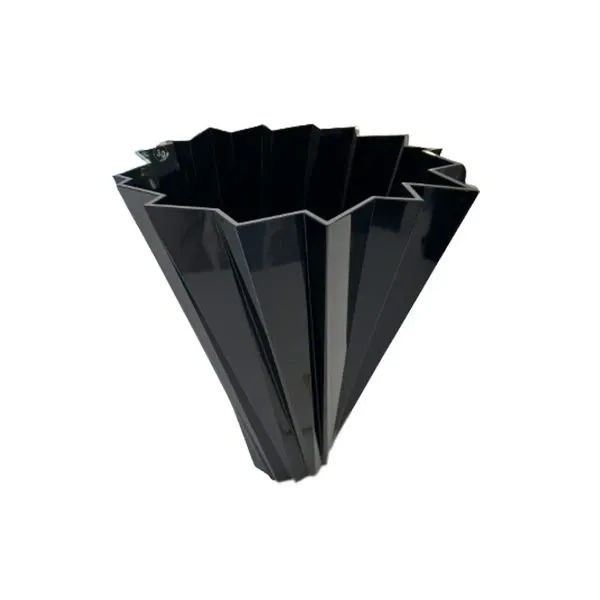 Black Shanghai vase, Kartell 