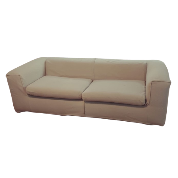 Cuba 3-seater sofa in fabric, Cappellini image