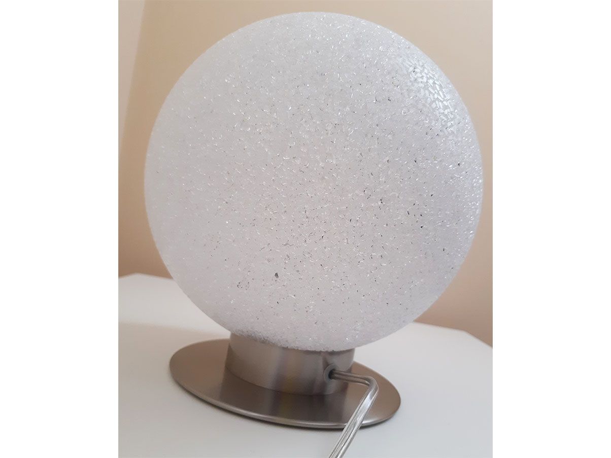 Iceglobe Mini Lampe de chevet - Design VillaTosca - Lumen Center Italia -  Blanc