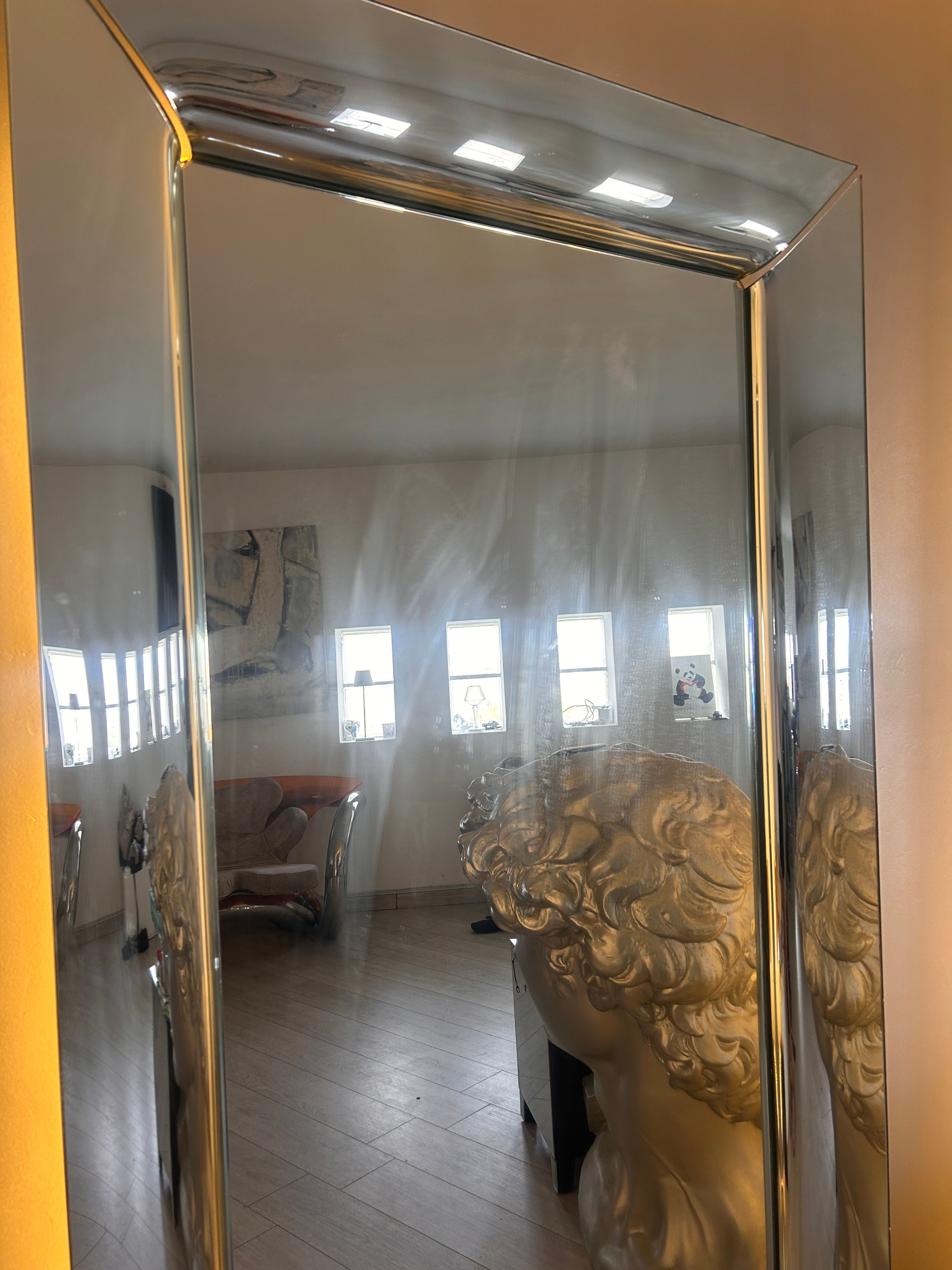 Caadre Wall Mirror by Philippe Starck Front