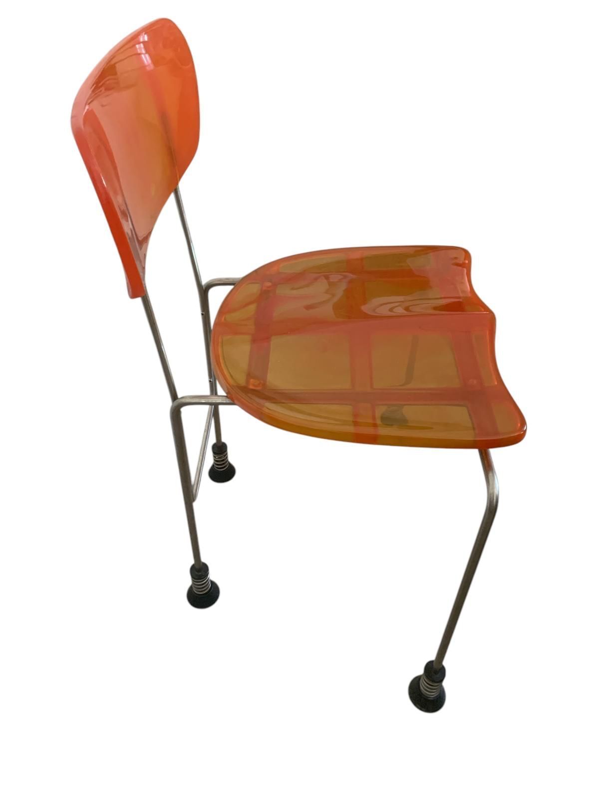 Pair of Broadway chairs by Gaetano Pesce, Bernini 3