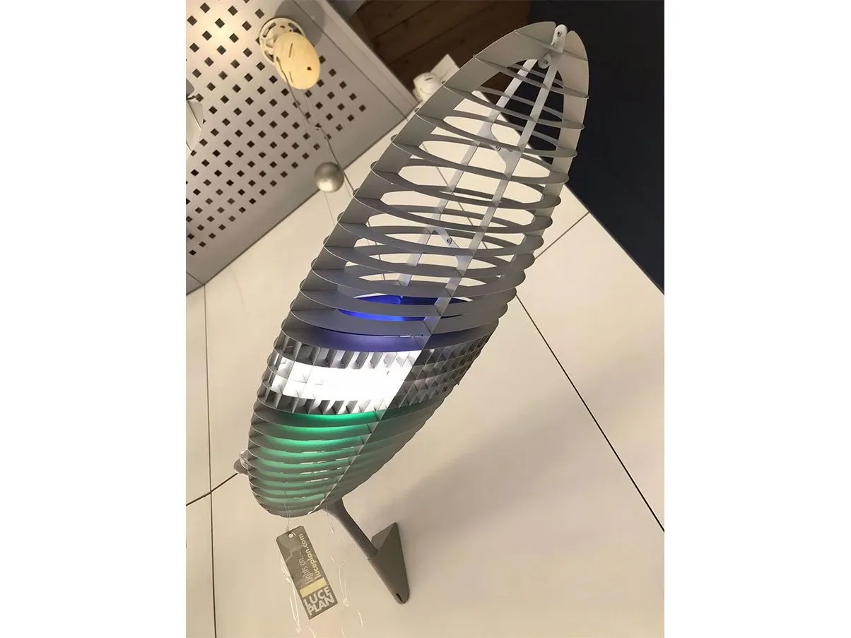 Titania D17 aluminum suspension lamp, Luceplan 3