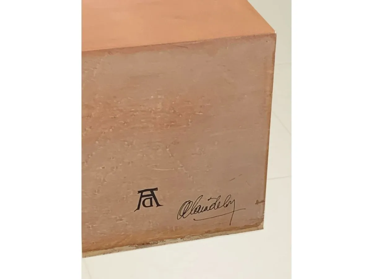 Tavolino rettangolare vintage di Alain Delon (anni'70),  4