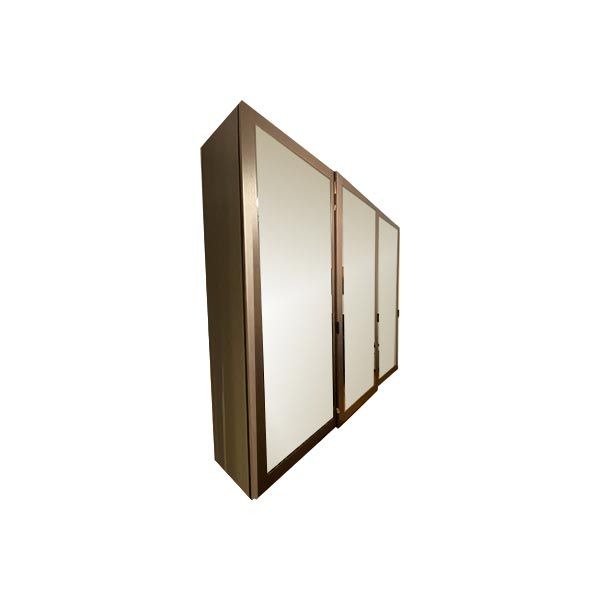 Wardrobe with 3 mirrored doors (smoked), Poliform image