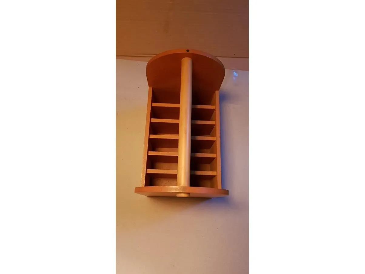 Twergi multipurpose container in wood and cotton, Alessi 6