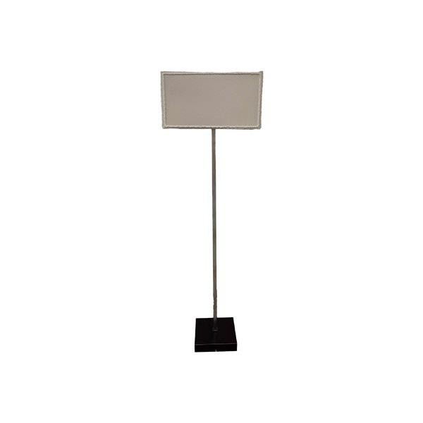 Keope floor lamp in iron (silver), CorteZari image