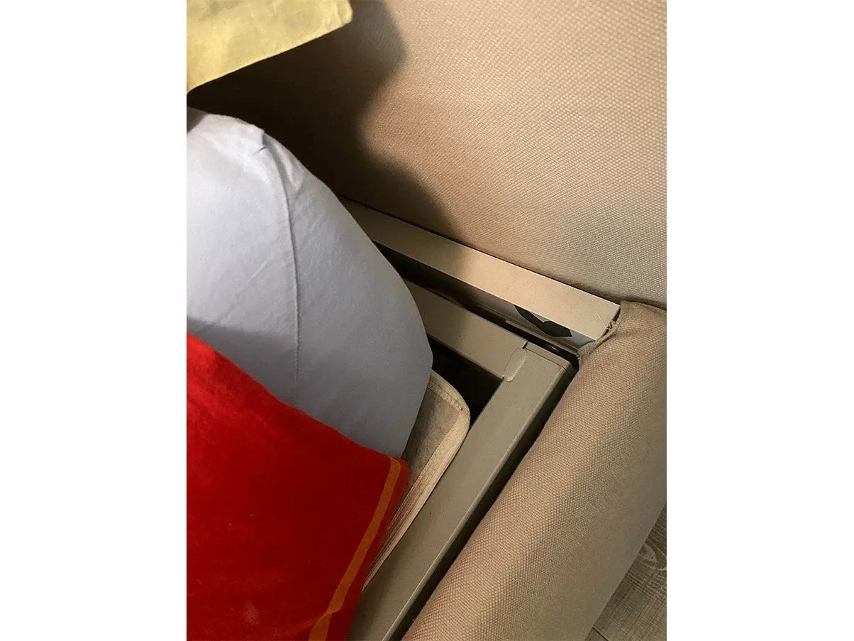 Letto singolo Notturno 2 con contenitore (beige) 5