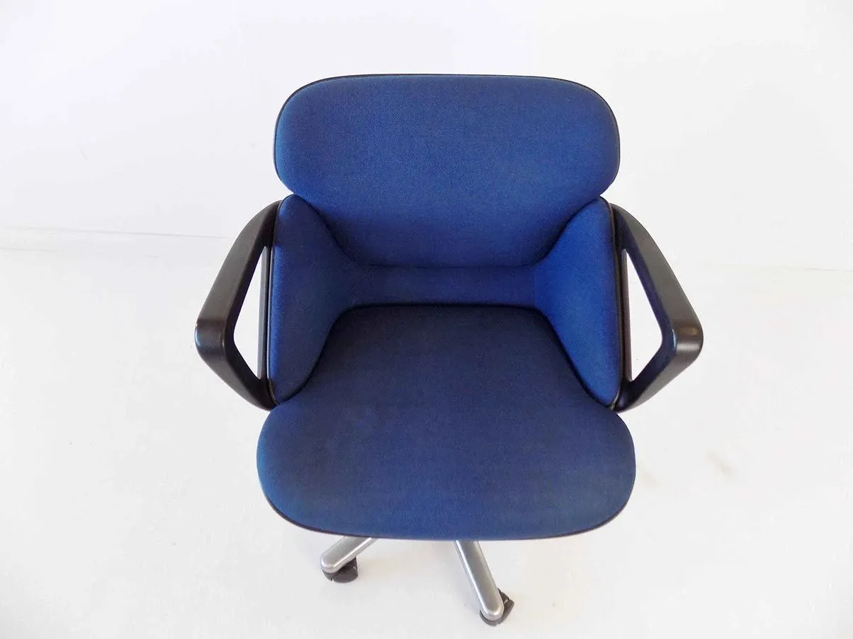 Bürostuhl 190 von Hans Roericht (blau) 2