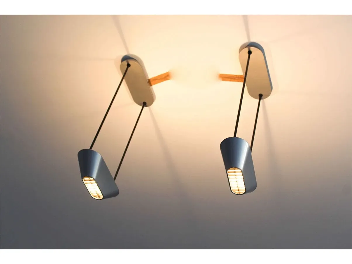 Set 2 lampade da soffitto Sidone (argento), Artemide 3